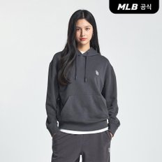 [코리아공식] 베이직 스몰로고 오버핏 후드티 SD (Charcoal Grey)