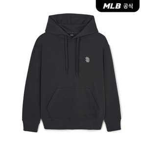 [코리아공식] 베이직 스몰로고 오버핏 후드티 SD (Charcoal Grey)