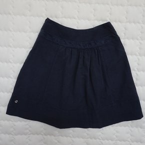 정품 휴고 보스 오렌지 S 26 면 셔링 미니 스커트 큐티 여름 상태훌륭