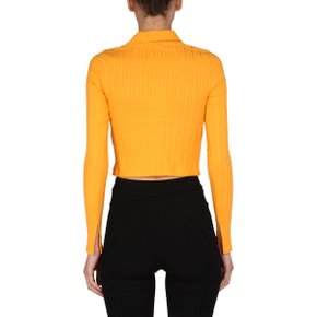 SS22 헬무트 랭 Sweatshirt CROPPED POLO YELLOW M01HW501_L1K