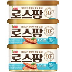 (롯데햄) 로스팜97 라이트 200g(3캔) 압도적인 돼지고기함량