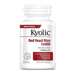 Kyolic Red Yeast Rice Plus CoQ10 쿄릭 숙성마늘 홍국 레드 이스트 75정