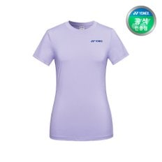 [요넥스/공식] 배드민턴 기능성 티셔츠 여성용 라벤더 249TR002F