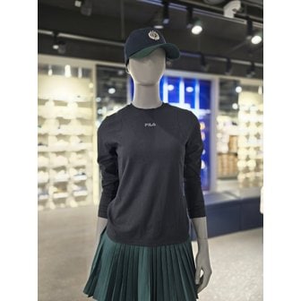 휠라 [파주점] 여성 이중지 퍼포먼스  긴팔티(FS2RLG4251F-BLK)