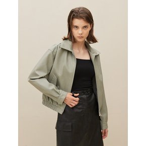 OVERFIT CROP BLOUSON WOMEN (GREEN)