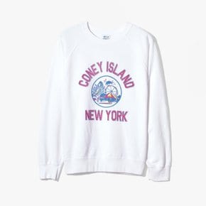 [샌프란시스코 마켓] CONEY SWEATSHIRT WHITE / WID2M60005A00