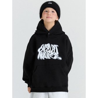 오실롯주니어 E42 기모 베이직 트위스터 후드 (블랙)