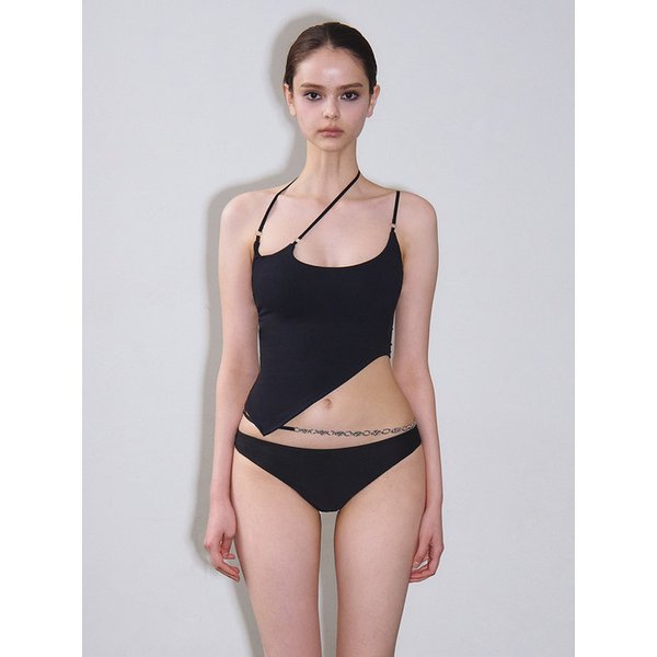 W 스트링 비키니브라 (Black)