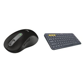 미국 로지텍 K380 Logitech Signature M650 L Full Size Wireless Mouse 블랙 MultiDevice Bluet