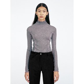 Amuse Turtleneck Tee (Gray)