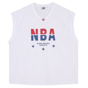 NC10 NBA 75주년 오버핏 나시 티셔츠 N222TS441Z