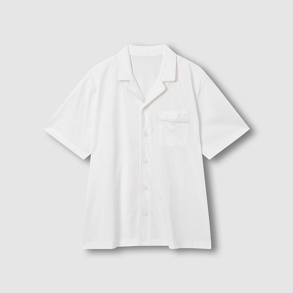 남 JAJU AIR 코튼 5부 파자마 세트 J216201173001