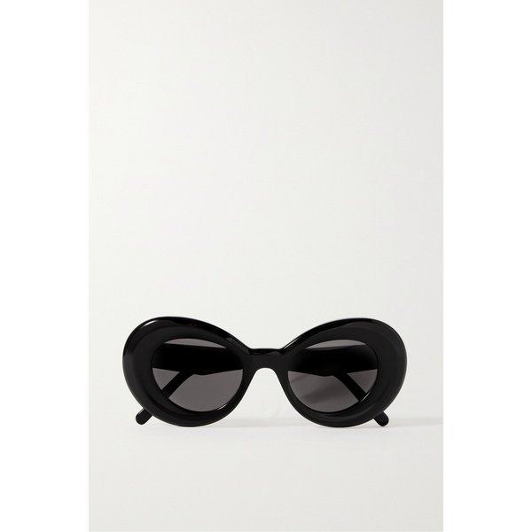 커비 오버사이즈 라운드 프레임 아세테이트 선글라스 블랙 1647597322468375