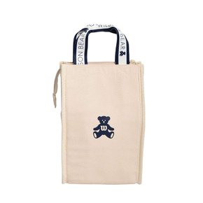 윌슨 테니스 배드민턴 라켓백 ONE BEAR COOLER BAG 원 베어 쿠라- 백 NATURAL