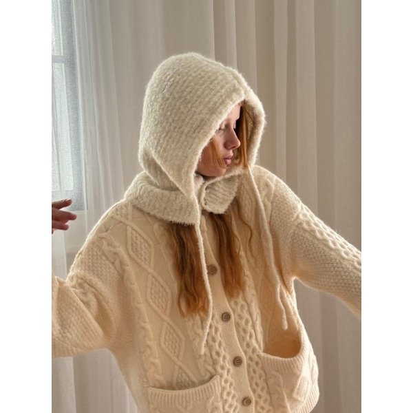 Alru Snow wool balaclava_4 colors