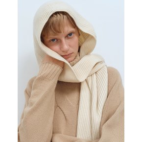 TFW CASHMERE HOODIE MUFFLER_3COLORS