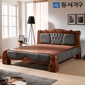 M02 고급 미송원목 명품 황토볼 퀸 Q 흙 침대 DF635865