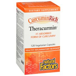 네추럴팩터스  CurcuminRich  Theracurmin  120  식물성캡슐