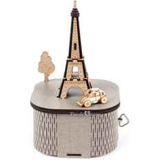오르골 목재 입체퍼즐 - 영공방 에펠탑 (퍼즐사랑)