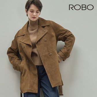 로보 24FW 스웨이드 클래식 하프코트