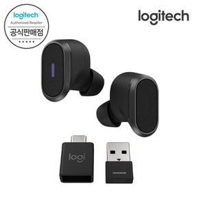 [Logitech 코리아 공식판매점] 로지텍 Zone True Wireless Earbuds 블루투스 이어폰