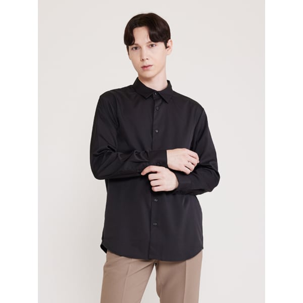 남성 베이직셔츠 (BLACK)