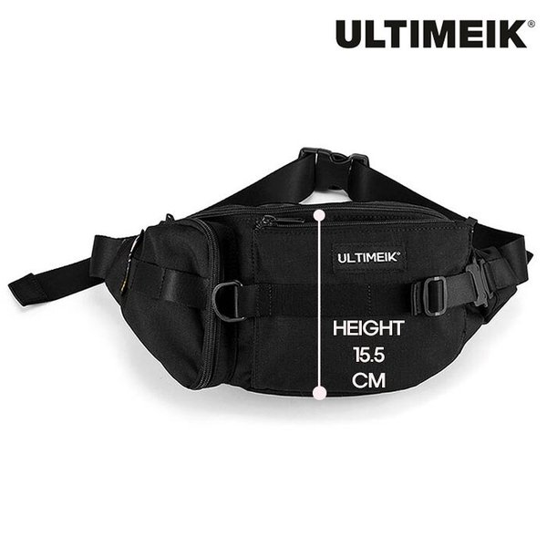 얼티메이크 1502 힙색 블랙