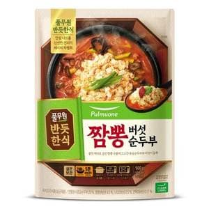 풀무원 짬뽕 버섯 순두부 500g