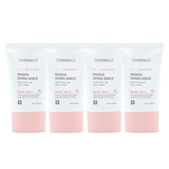 센텔리안24 마데카 더마 쉴드 세이프 톤업 선크림 50ml (SPF50+) 4개