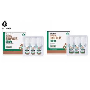 엔젯오리진 프리미엄 프로폴리스 스프레이145ml(15ml x 3통) 1+1 총2개 가족건강 학교 선물