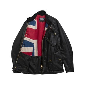 [해외배송] 바버 유니온 잭 WAXED 자켓 MWX0068BK91 B0192308731