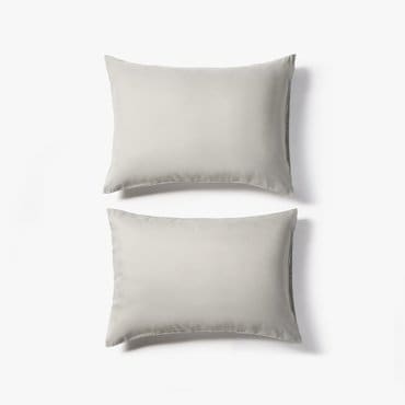 JAJU (침구)피치스킨 양면 베개커버_70x50cm_2개_그레이 / J60N9041354