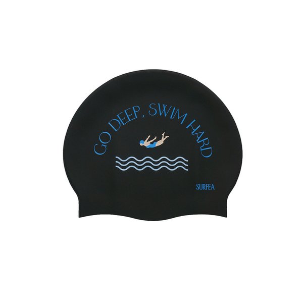 FLOW SWIM CAP BLACK