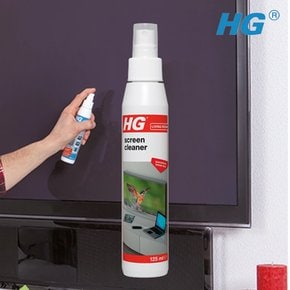 HG 액정클리너 125ml 모니터 TV 핸드폰 노트북 맥북 액정 청소 LCD 티비 닦이 세정제