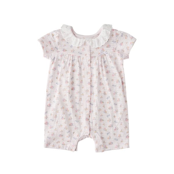 [여주점] [오프라벨 여주점] 밍크뮤 (PH) 쁘띠플라워반팔우주복 (35370-041-15)