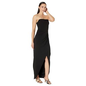 이스퀘어 4839187 Calvin Klein Strapless Gown with Bodice Boning