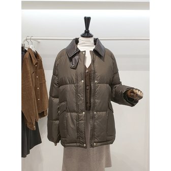 ZOOC [파주점] 쥬크 주크 카라배색 플랩포켓 구스다운 점퍼 V254PSG946