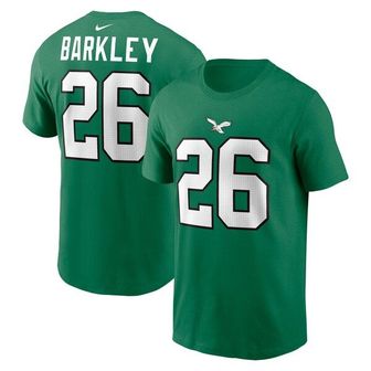 나이키 [해외] 1042760 나이키 NFL 남성 티셔츠 Saquon Barkley Philadelphia Eagles Nike Player Name