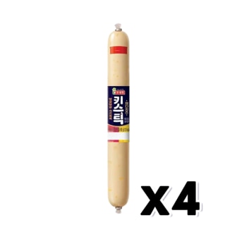  롯데 키스틱 체다치즈 소시지간식 55g x 4개