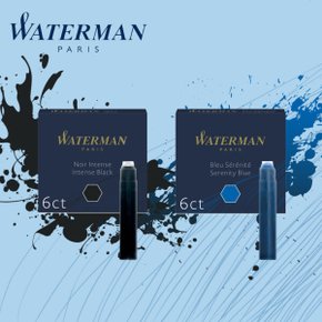 워터맨 잉크 카트리지 미니 롱사이즈