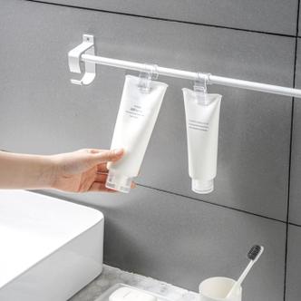인테리어가구 욕실걸이 치약 폼클렌징 걸이 다용도 화장실 후크 4p 세면대 정리 욕실 수납용품 (S11197400)
