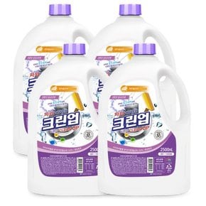 크린업 섬유유연제 라벤더 2.5L x 4개