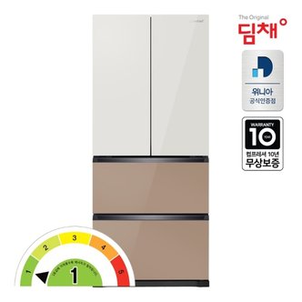  위니아 1등급딤채 스탠드형 김치냉장고 EDQ47JBPIED 457L