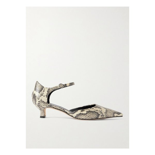 에이디 틸리 스네이크 이펙트 가죽 펌프스 스네이크 프린트 46376663162886109