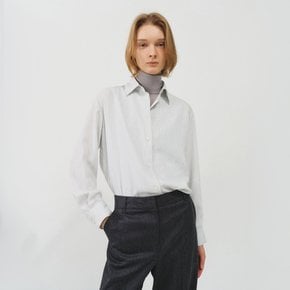 핀 스트라이프 셔츠_화이트 / PIN STRIPE SHIRT_WHITE