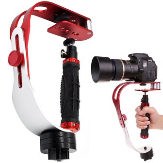  AFUNTA 2.1lbs0.95kg SLR - 카메라 스태빌라이저 꾸준한 프로 핸드 헬드 촬영 안정화 장비 최대