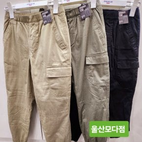 따뜻한  면 코튼 스판 플리츠 안감  조거팬츠 3051