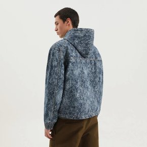 [해외배송] 25 F/W 데님 마블 지퍼 후드 F04MCG001DEN001-6100 B0051847216