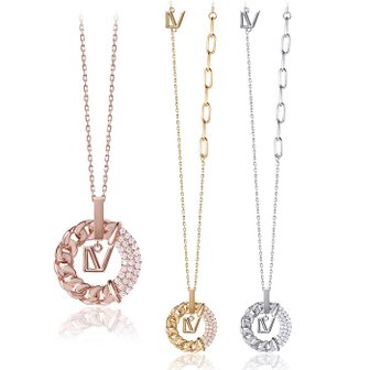 루브르파리 체인 마이 루브르 드롭 목걸이 NA0529