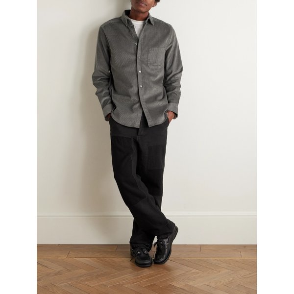 포르투기스 플란넬 로보 2.0 버튼다운 칼라 코듀로이 셔츠 46376663162911671